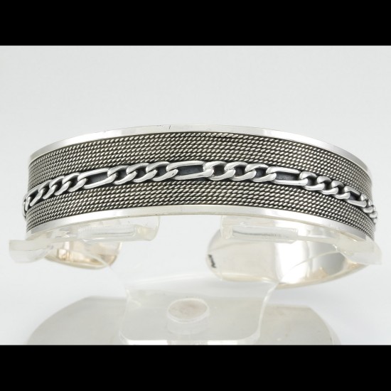 Handmade Egyptian Bedouin Vintage Oxidized Style Bangle 