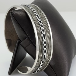 Handmade Egyptian Bedouin Vintage Oxidized Style Bangle 