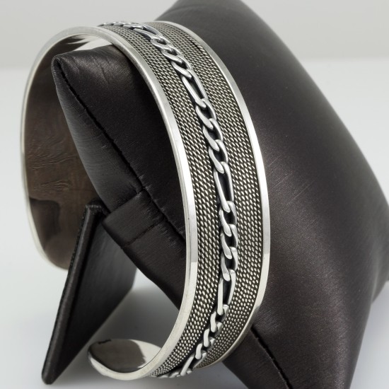 Handmade Egyptian Bedouin Vintage Oxidized Style Bangle 