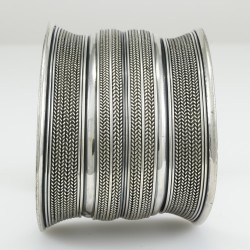 Handmade Egyptian Wide Bedouin Vintage Style Bangle 