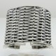 Handmade Egyptian Wide Bedouin Braided Vintage Style Bangle 