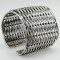 Handmade Egyptian Wide Bedouin Braided Vintage Style Bangle 