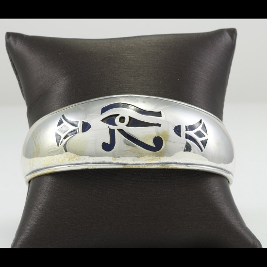Handmade Egyptian Pharaonic Eye Of Protection Bangle 