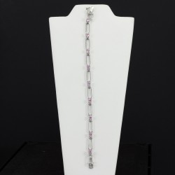 Fashionable Rose Quartz Bracelet 
