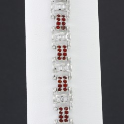Fashionable Ruby Bracelet