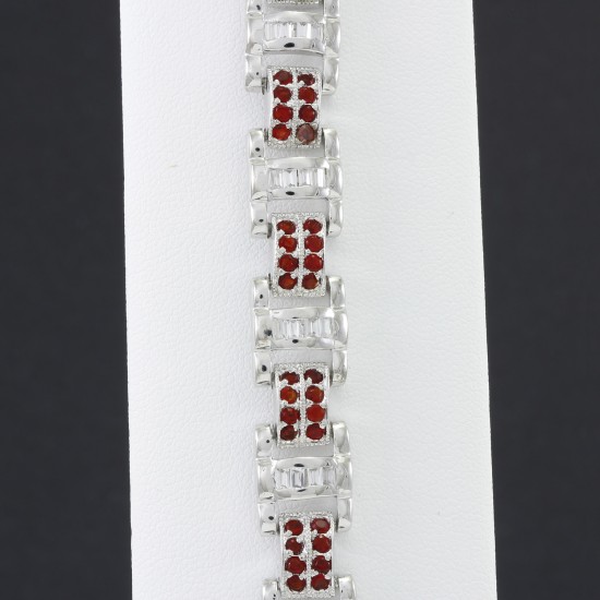 Fashionable Ruby Bracelet