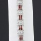 Fashionable Ruby Bracelet