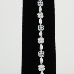 Fashionable Aqua Marine Bracelet