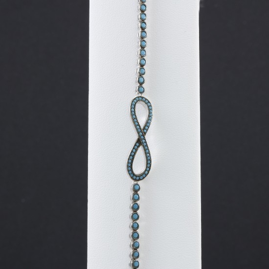Infinity Turquoise Bracelet