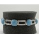 Fashionable Cushion-Cut Turquoise Bracelet