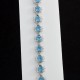 Fashionable Blue Topaz Bracelet