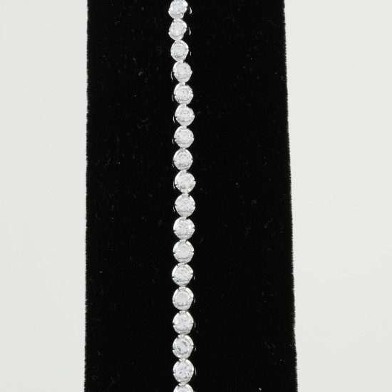 Tennis Silver Bracelet