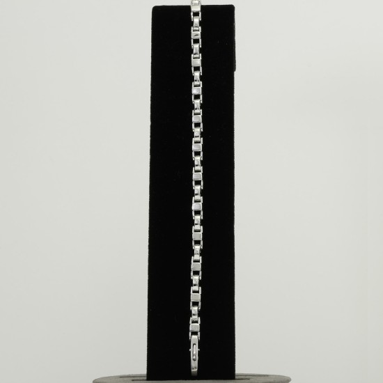 Plain Silver Bracelet