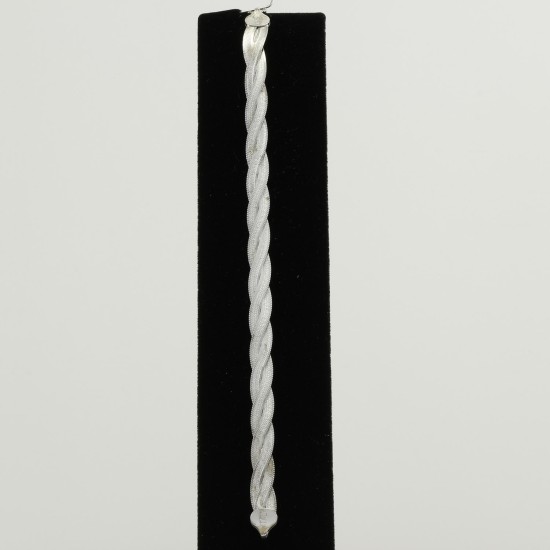 Braided Silver Bracelet