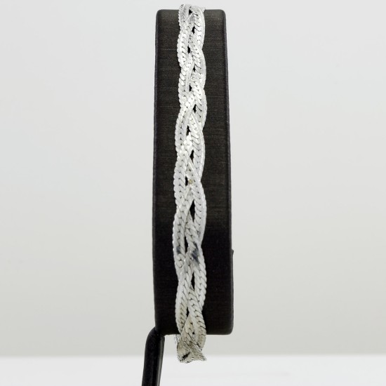 Braided Silver Bracelet