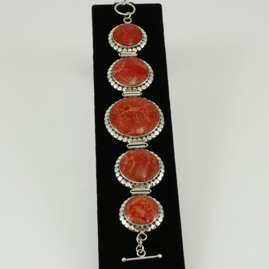 Mahogany Colored Wood Bracelet 