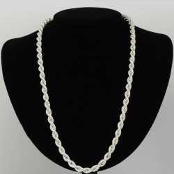 Rope Silver Chain