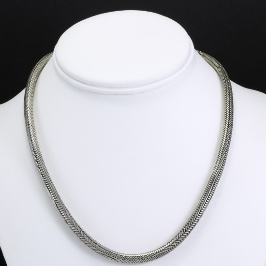 Vintage Bedouin Round Snake Shape Chain