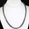 Vintage Braided Oxidized Bedouin Round Chain