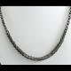 Vintage Braided Oxidized Bedouin Round Chain