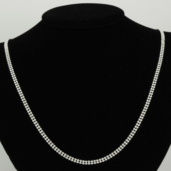 Silver 2 Row chain
