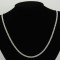 Silver 2 Row chain