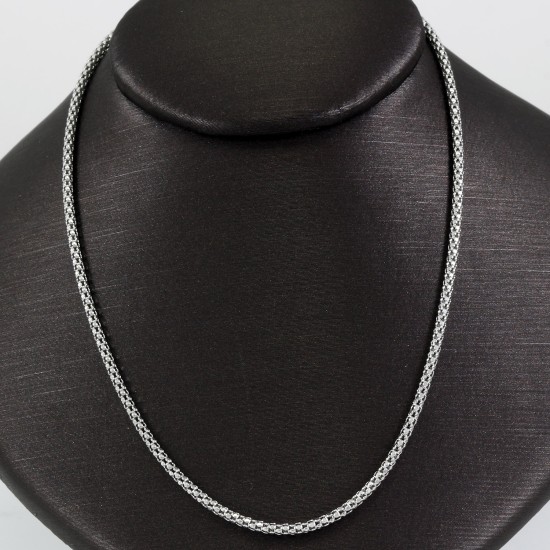 Silver Rhodium Plated Chain