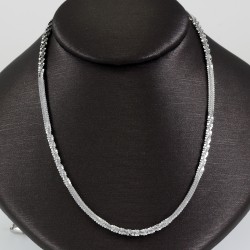 Singapore Silver Rhodium Plated Chain