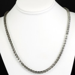 Silver Braided Chain