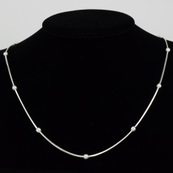 Silver Balls Necklace