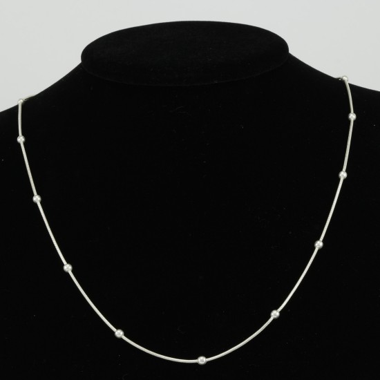 Silver Balls Necklace