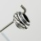 Silver Oxidized Charm