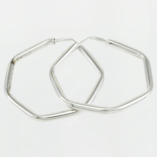 Hexagonal Shape Earring