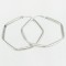 Hexagonal Shape Earring