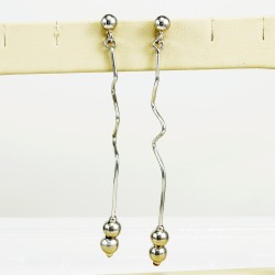 Long Dangle Winding Earring
