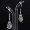 Dangle Filigree Tear Drop Earring
