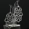 Fatima's Hand Filigree Dangle Earring