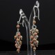 Dangle Coral Earring