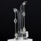 Fashionable Dangle Long Silver Earring