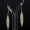 Long Opal Dangle Earring