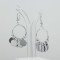 Plain dangle earring