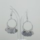 Plain dangle earring