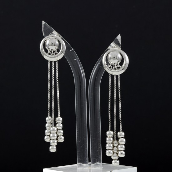 Dangle 3 line earring