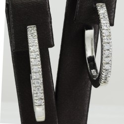 Fashionable Silver hoop Earring