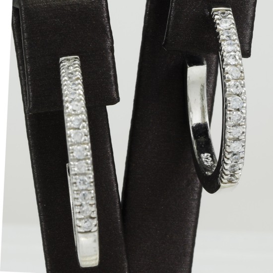 Fashionable Silver hoop Earring