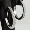 Fashionable Silver hoop Earring