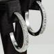 Fashionable Silver hoop Earring