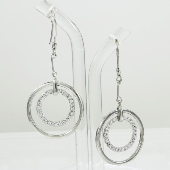 Fashionable Silver Earring