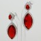 Ruby Dangle Earring
