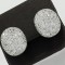 Fashionable Stud Pave Earring
